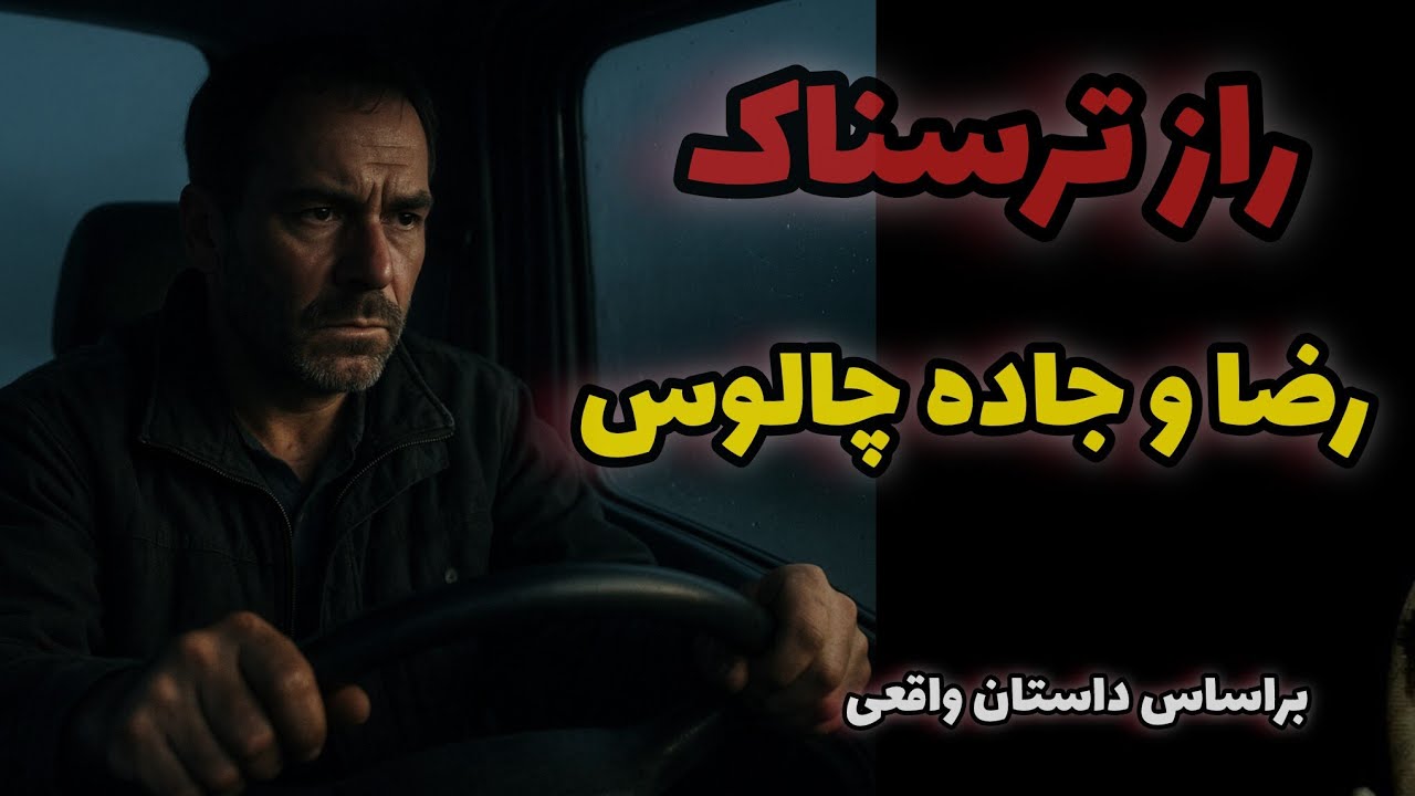 داستان ترسناک واقعی:{تجربه ترسناک رضا در جاده چالوس }