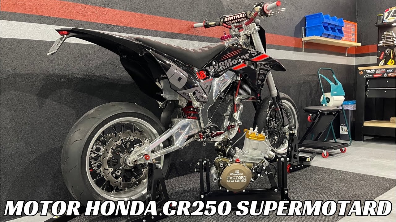 🆎[PROYECTO HONDA CR 250 SUPERMOTARD]🆎 #22 | Le queda poco.. 🏍️🚀