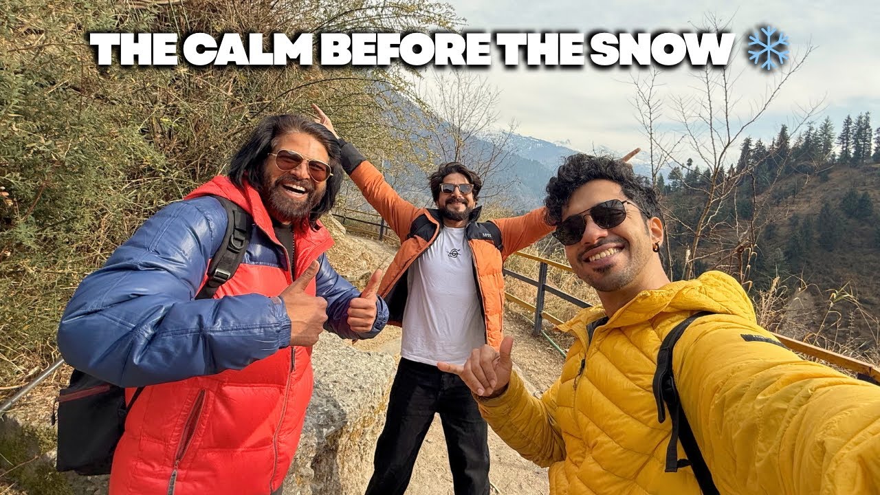Mumbai to Manali 🏔️ | The Calm Before the Snowfall ❄️