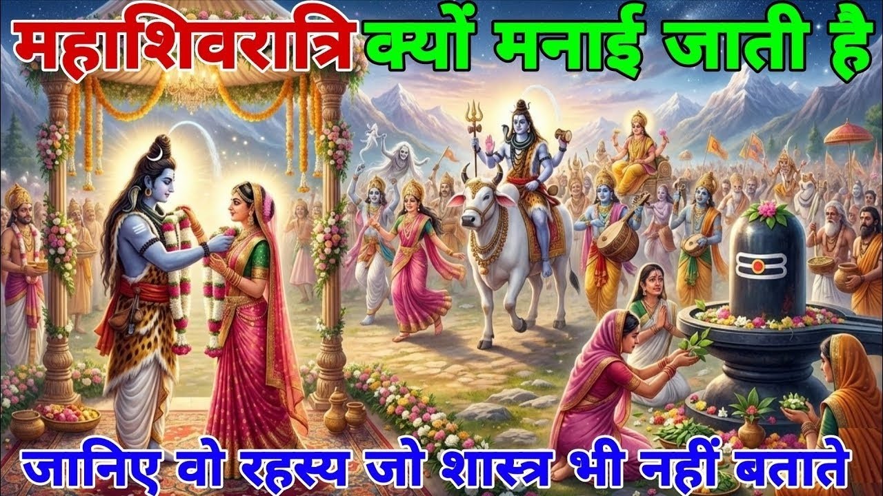 महाशिवरात्रि क्यों बनाई जाती है सुनिए यह कथा । #Mahashivratri #bhakti #bhaktisagar #devotional 