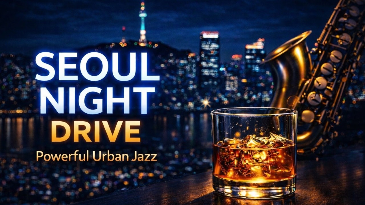 SEOUL NIGHT DRIVE | Powerful Korean Jazz &ndash; Urban Sax & Deep Lounge Vibes