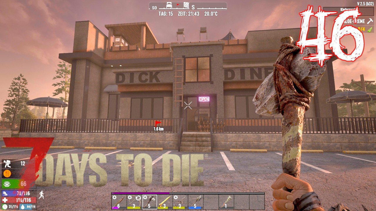 Let's Play 7 Days To Die - S2E46 - 😺Gemütliche Heimarbeit und 😺 Vorbereitung für die Wüste!😺