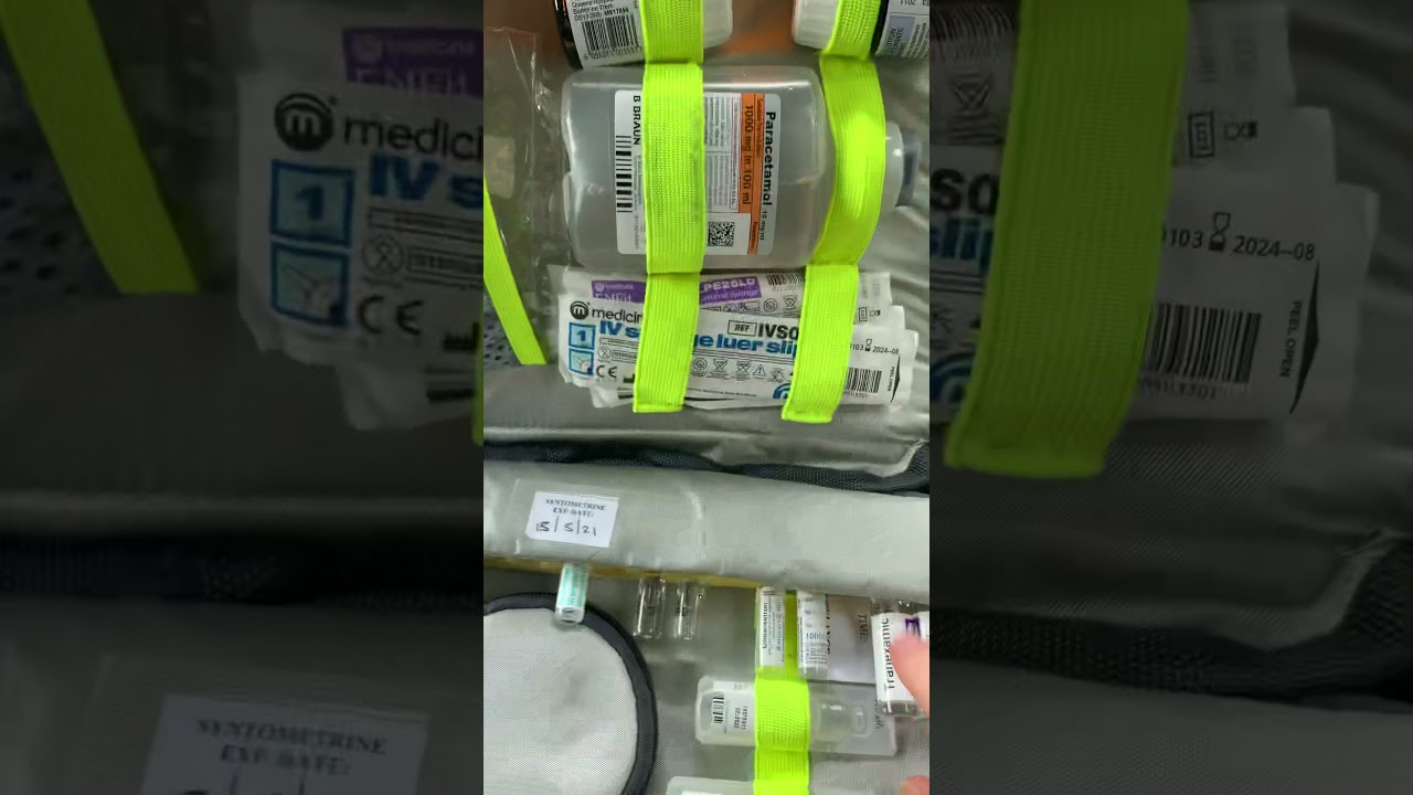 LAS Paramedic drug pack