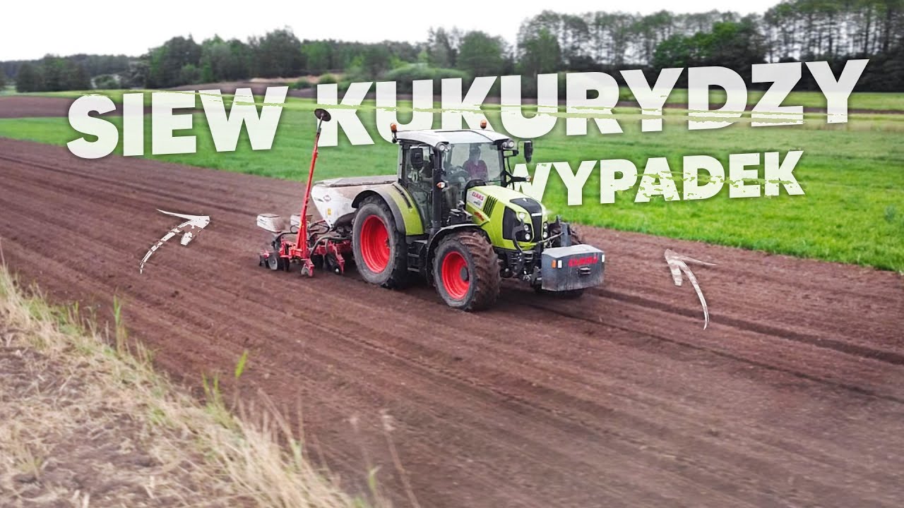 ☆Siew Kukurydzy 2024☆Wypadek Drona?☆Claas Arion 450 & Kuhn☆