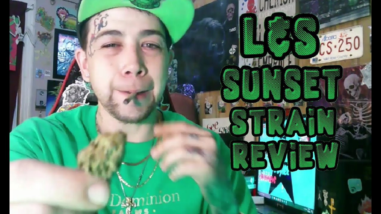 Sunset Kush Strain -bud From L&S , Sunset Weed Review, NSLC Cannabis Test