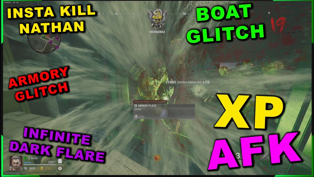bo6 glitch: 4 WORKING GLITCHES. GOD MODE ARMORY GLITCH. INSTA KILL NATHAN, INFINITE DARK FALRE, BOAT