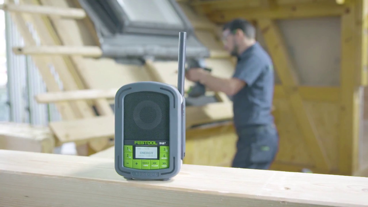 Radio budowlane Festool SYSROCK BR 10 DAB