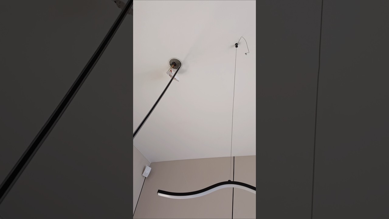 Самый быстрый способ установки люстры