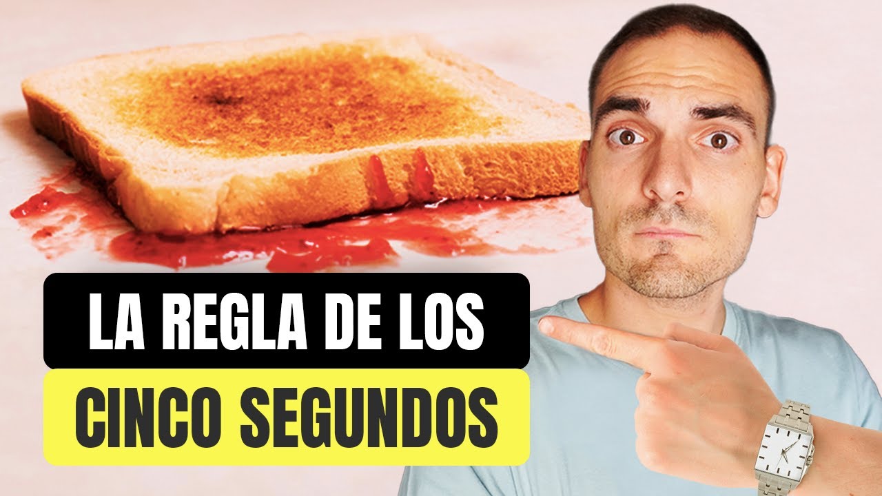 ¿Puedo COMERME un ALIMENTO si se ha CAÍDO al SUELO? ¿Y si no han pasado MÁS de 5 SEGUNDOS?