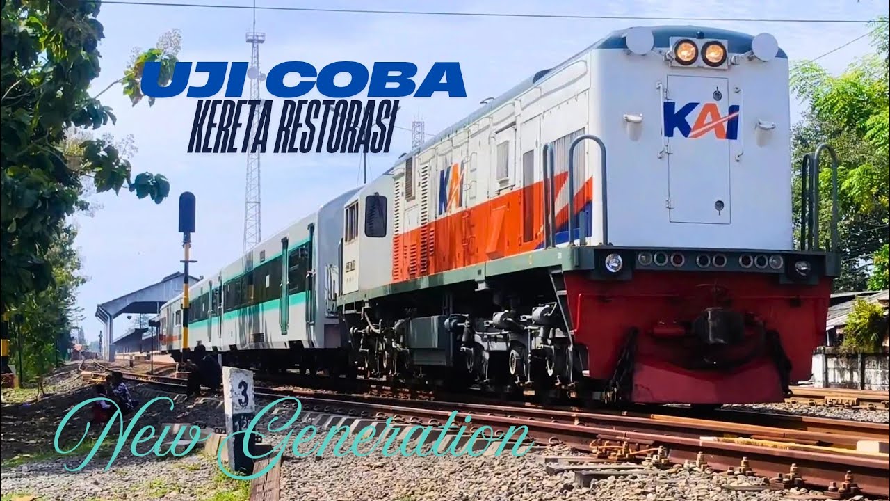[BARU LAGI] Uji Coba Kereta Makan New Generation Modifikasi Balai Yasa Tegal