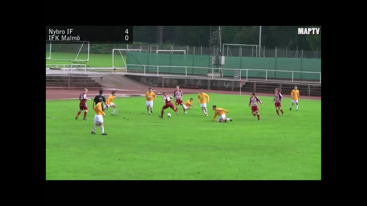 Division 2 SG, Herr: Nybro IF - IFK Malmö 7-0