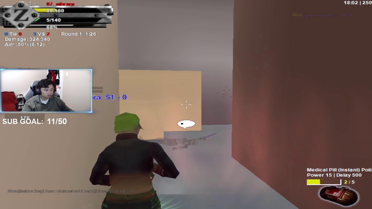 came through the exit, still made an entrance