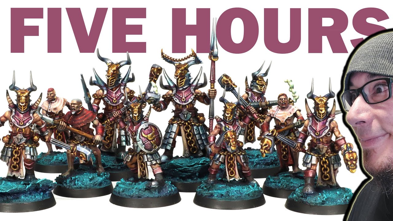 High Quality Speed Painting™ NEW WARCRY Ep.2! Horns of Hashut