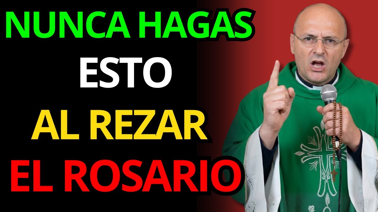 EL PADRE CARLOS SPAHN ADVIERTE: NUNCA RECEN EL ROSARIO ASÍ O DIOS NO OIRÁ