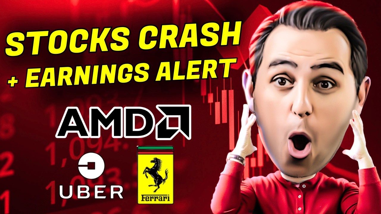 Пол отреагировал на прибыль акций AMD и UBER на фоне сегодняшнего обвала акций!