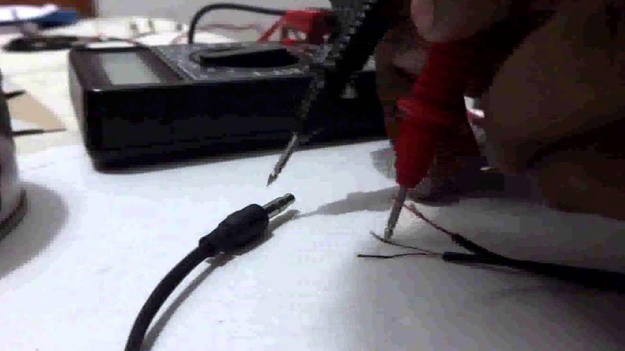 How to connect wire / speakers to 3.5mm jack