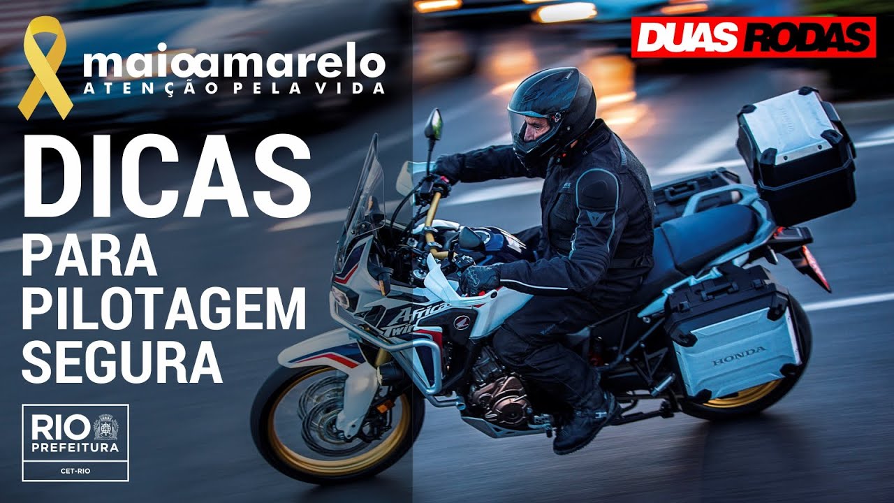 MAIO AMARELO | DICAS PARA PILOTAGEM COM SEGURANÇA