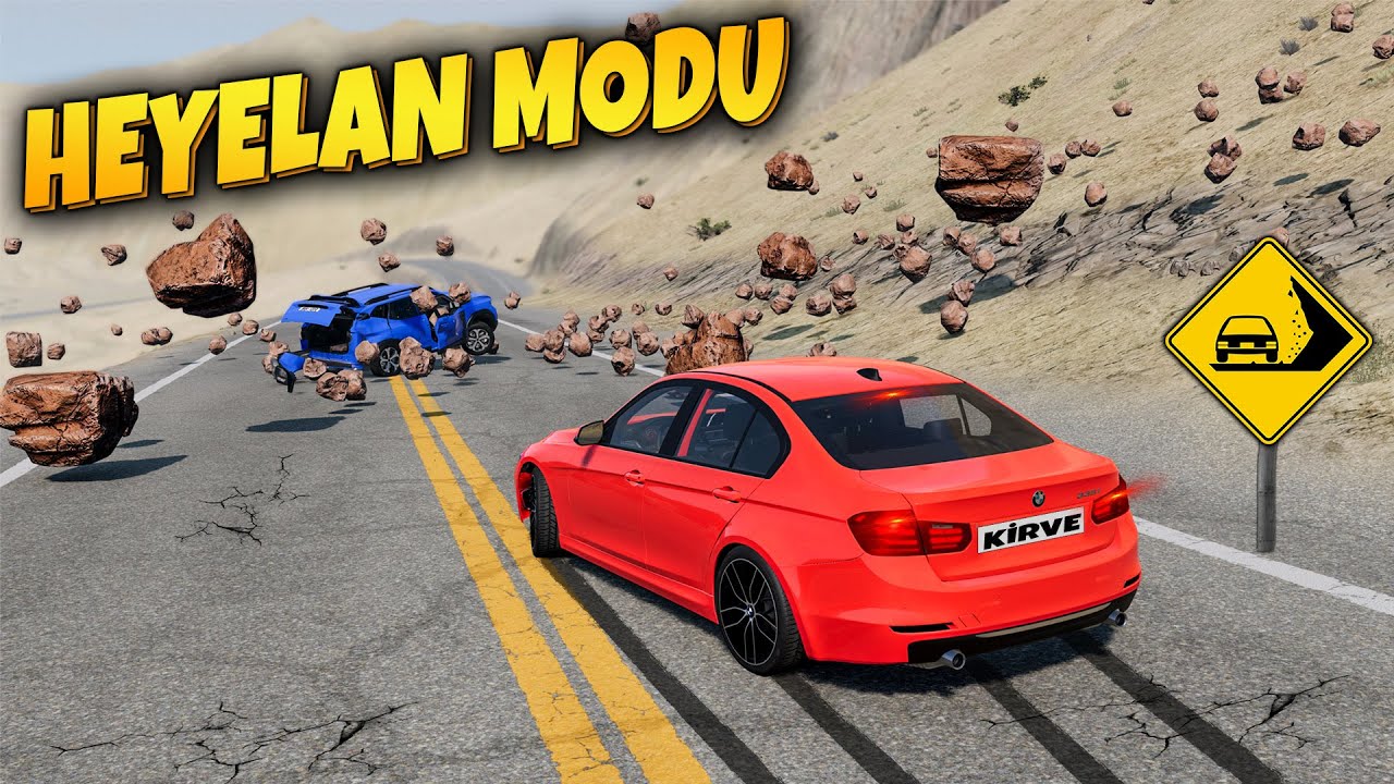 HEYELAN MODU!!! ÇILGIN DENEY // BeamNG.drive // HARD Crash