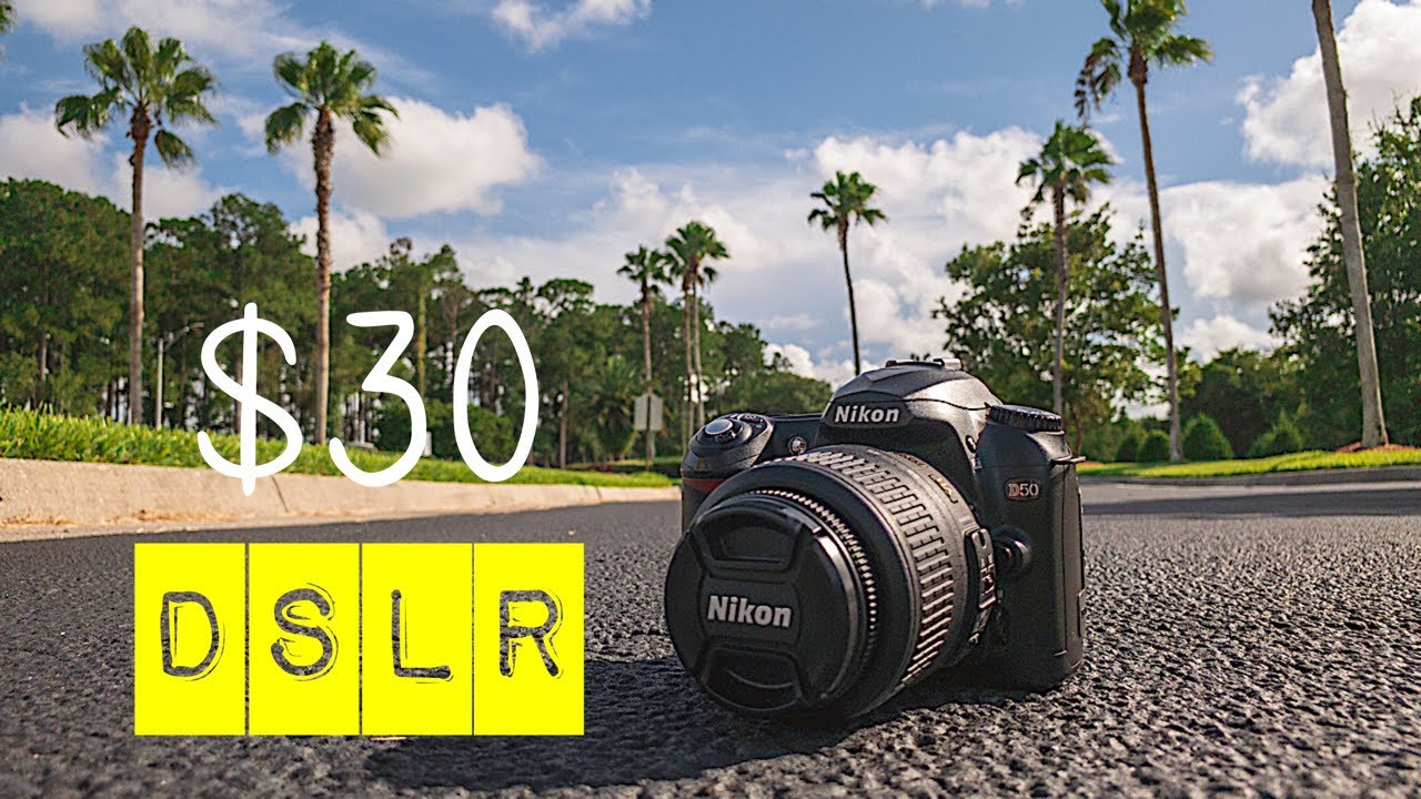 Nikon D50 — цифровая зеркальная фотокамера за 30 долларов!