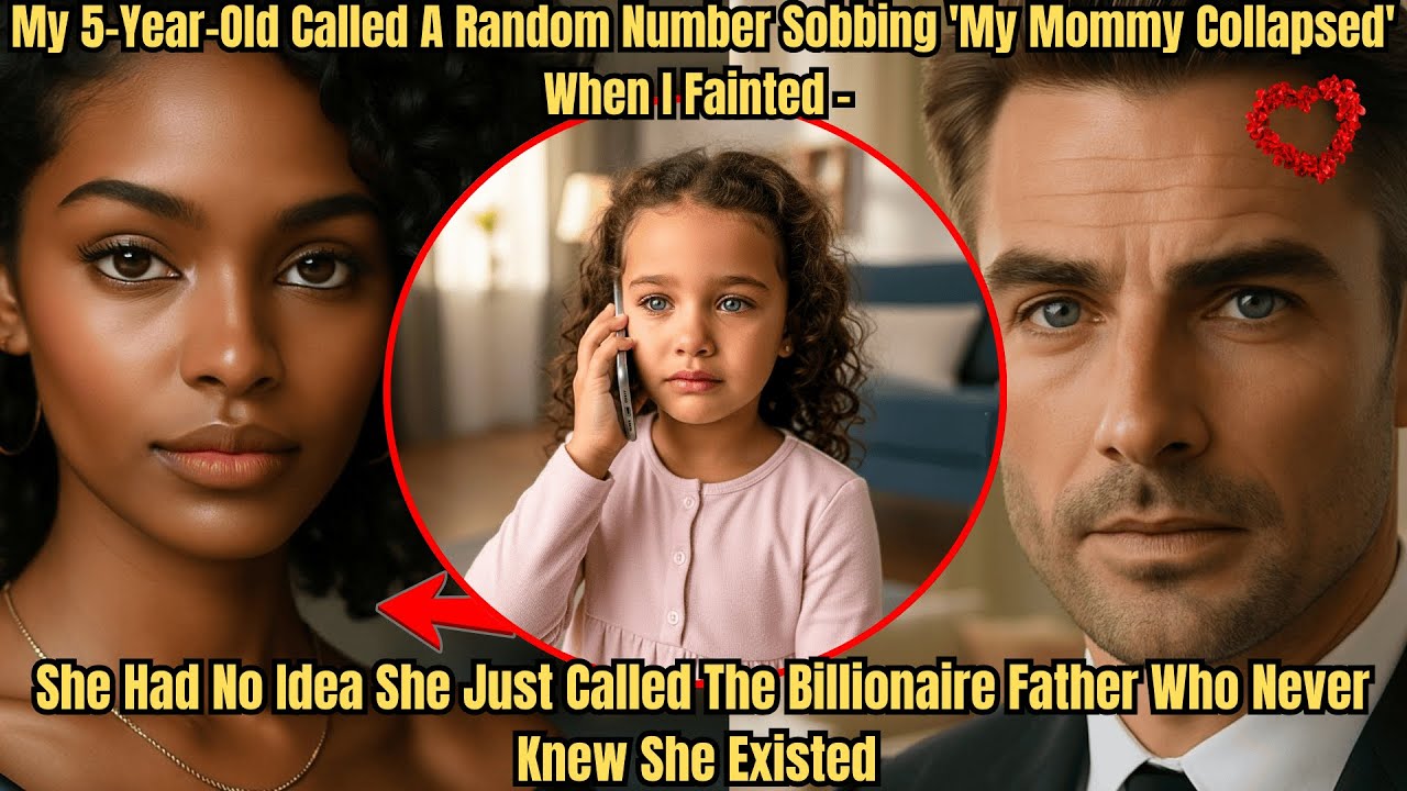 My 5-Year-Old Called A Random Number Sobbing 'My Mommy Collapsed' When I Fainted - She Had No Idea..