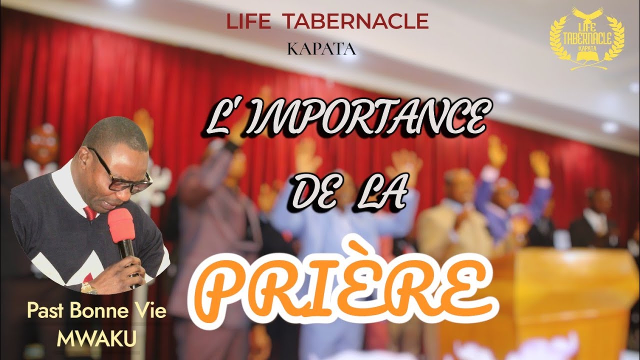 L'IMPORTANCE DE LA PRIÈRE DANS LA VIE D'UN CHRÉTIEN | PAST BONNE VIE | VEND 16 JANV 2026 | Life Tab