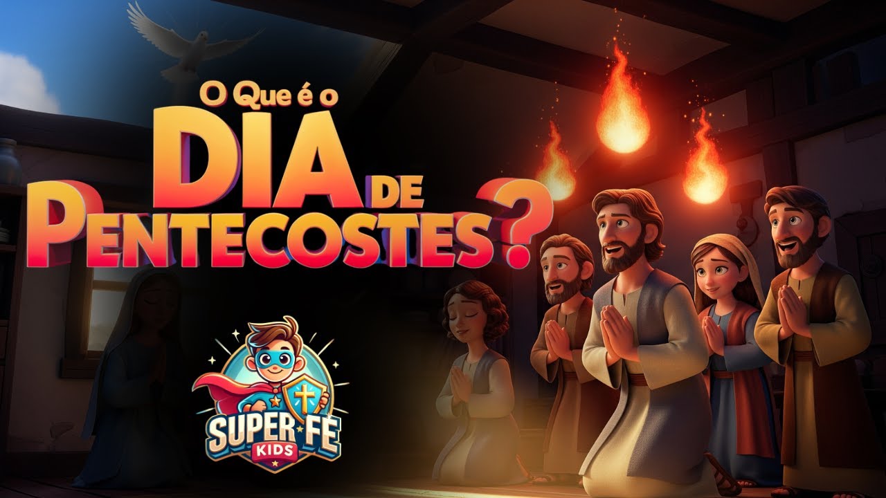 O que é o dia de Pentecostes? - Catequese - Super Fé Kids