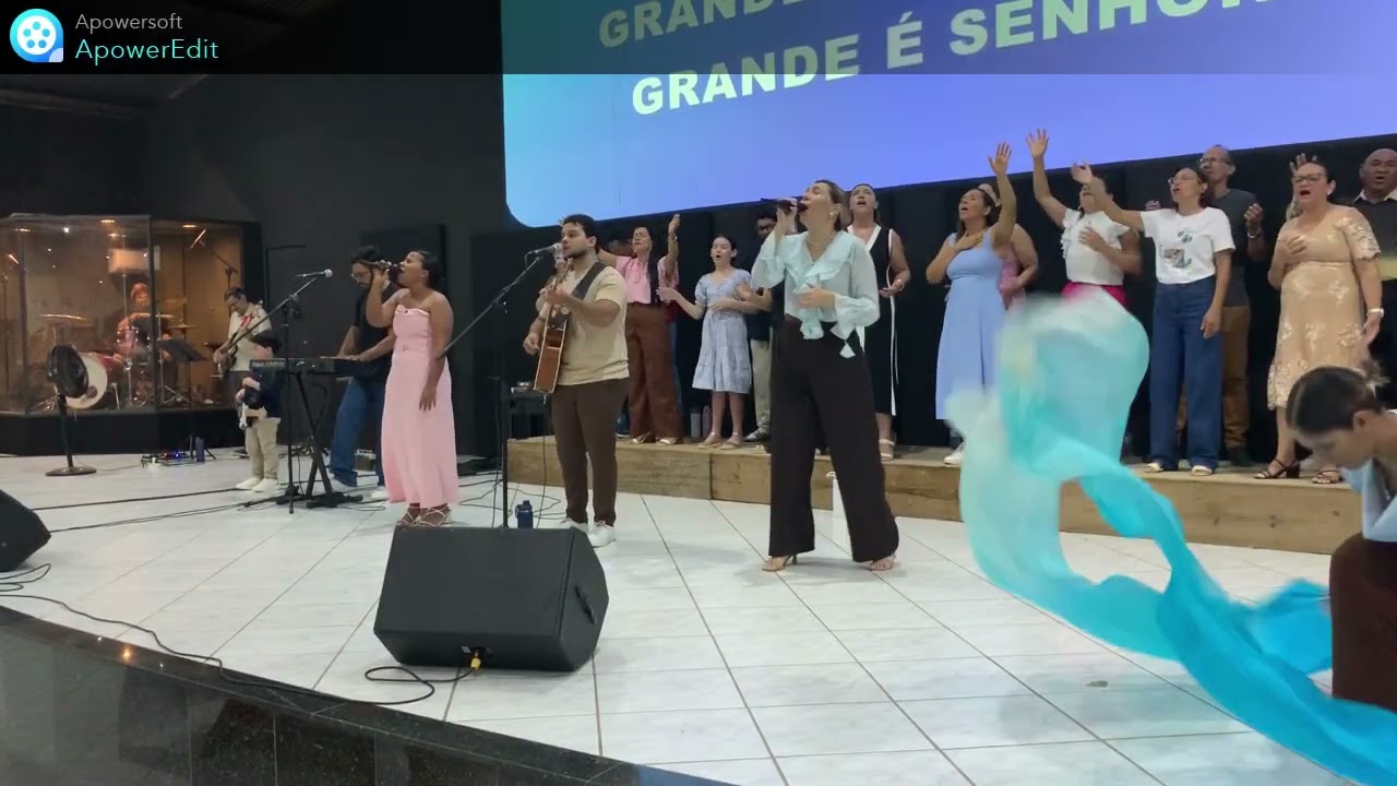 GRANDE É O SENHOR | MIN. DE LOUVOR - IPRAB RENASCER.