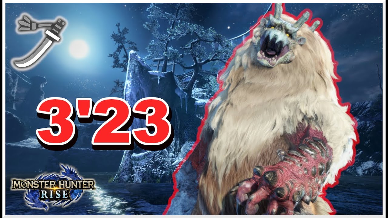 Goss Harag Speedrun Long Sword Monster Hunter Rise