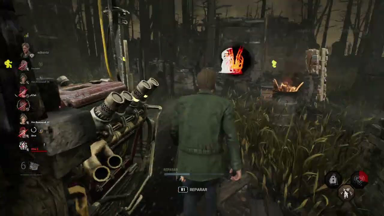 James Sunderland vs Wesker & Huntress - DeadByDaylight 2vs8
