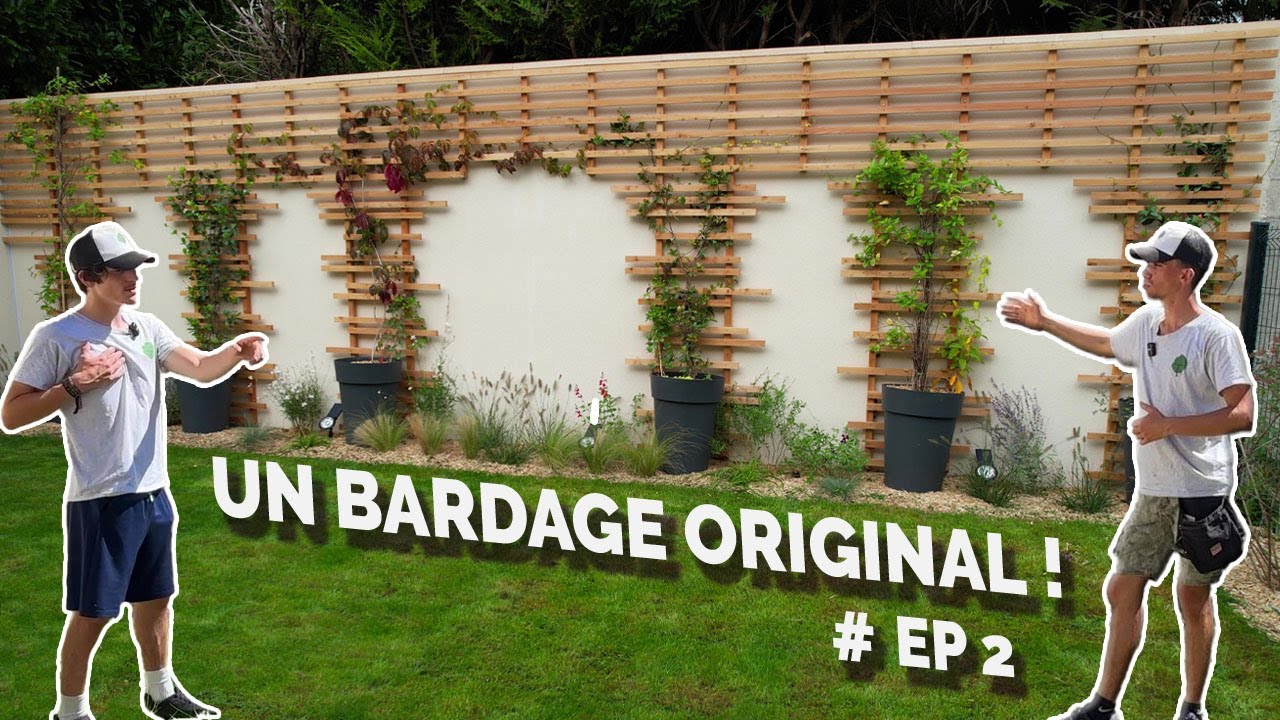 Du bois et des plantes pour un mur spectaculaire