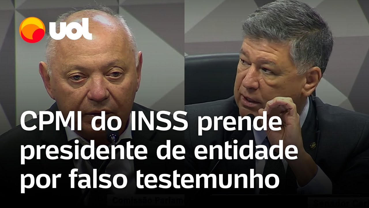 CPMI do INSS prende, por falso testemunho, presidente de entidade que movimentou R$ 410 milhões