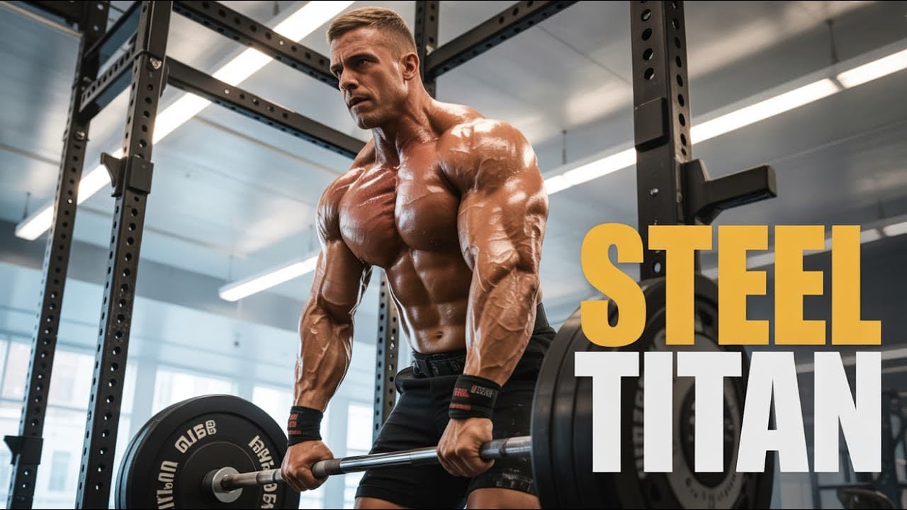 STEEL TITAN 🦾 Brutal Gym Motivation Music | Heavy Lifting & Iron Mindset