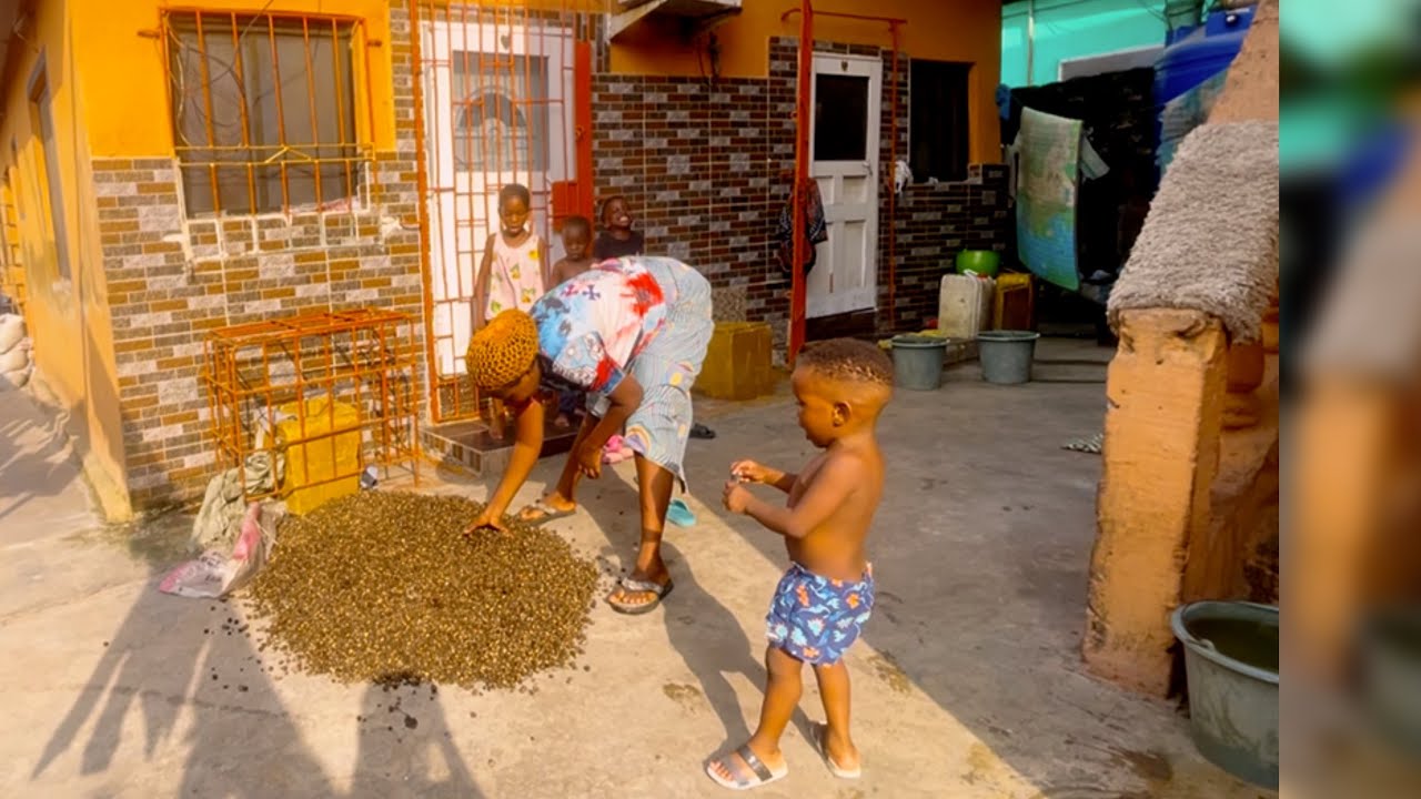 African morning routine 