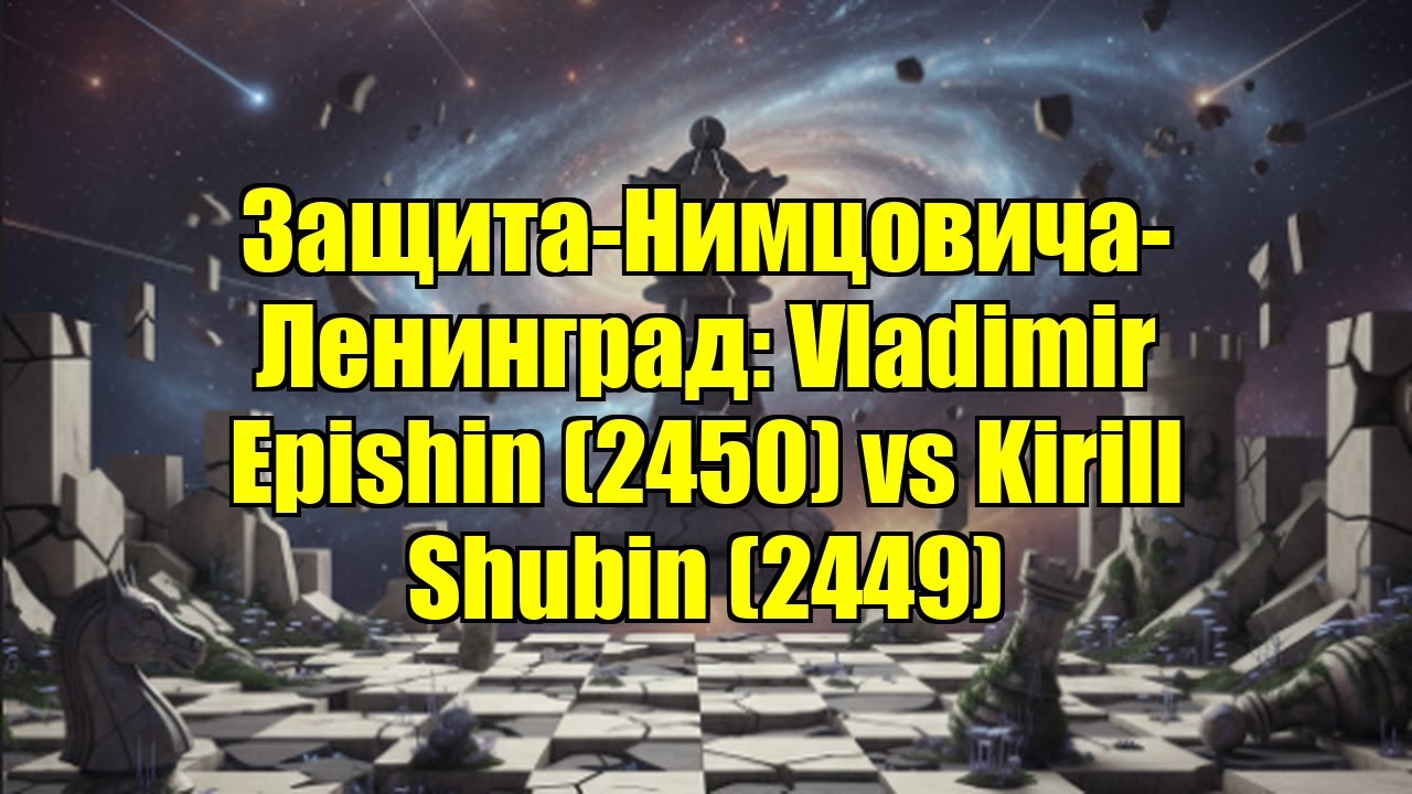 Защита-Нимцовича-Ленинград: Vladimir Epishin (2450) vs Kirill Shubin (2449)