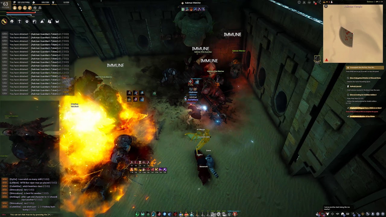 Black Desert 267AP Kutum Witch Aakman Yellow loot scroll 11k trash only :(