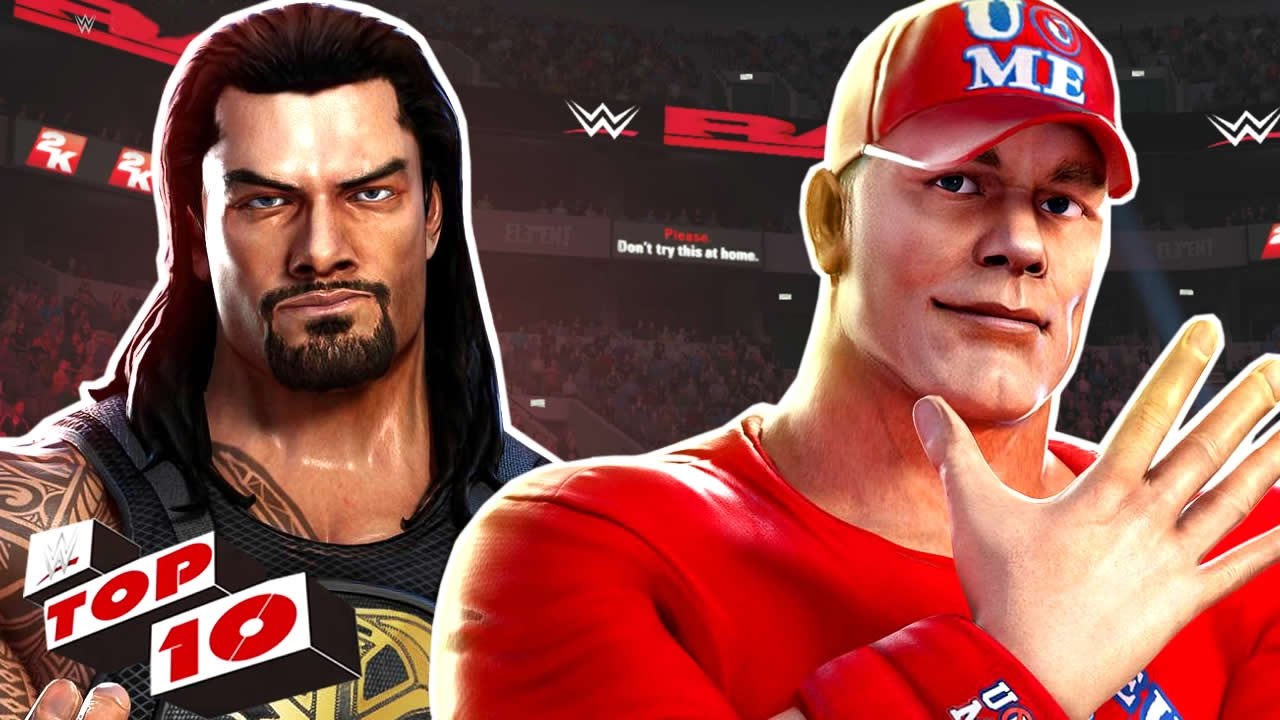 WWE Games - Top 10 WWE Gameplay Trailers Ever | WWE All Stars, Champions, Smackdown vs RAW