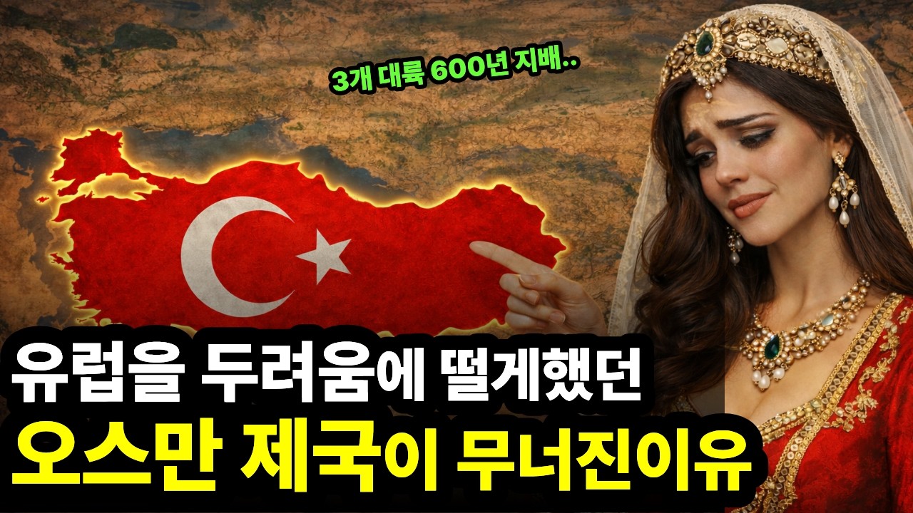 3개 대륙 600년 지배 유럽을 두려움에 떨게 했던... 오스만 제국이 무너진 진짜이유