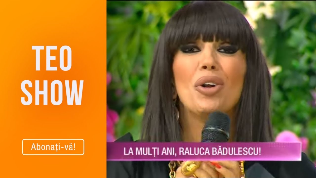 Teo Show(08.10)-Raluca Badulescu, in lacrimi! Florin, sotul Ralucai, surpriza incendiara de ziua ei!