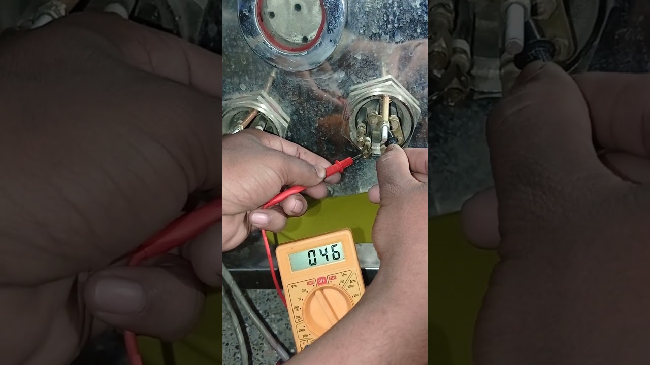How to check 3phase heating coils using multimeter
