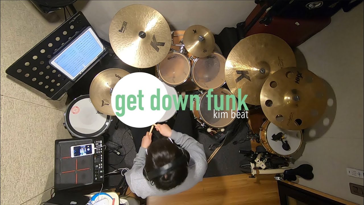 get down funk 드럼연주