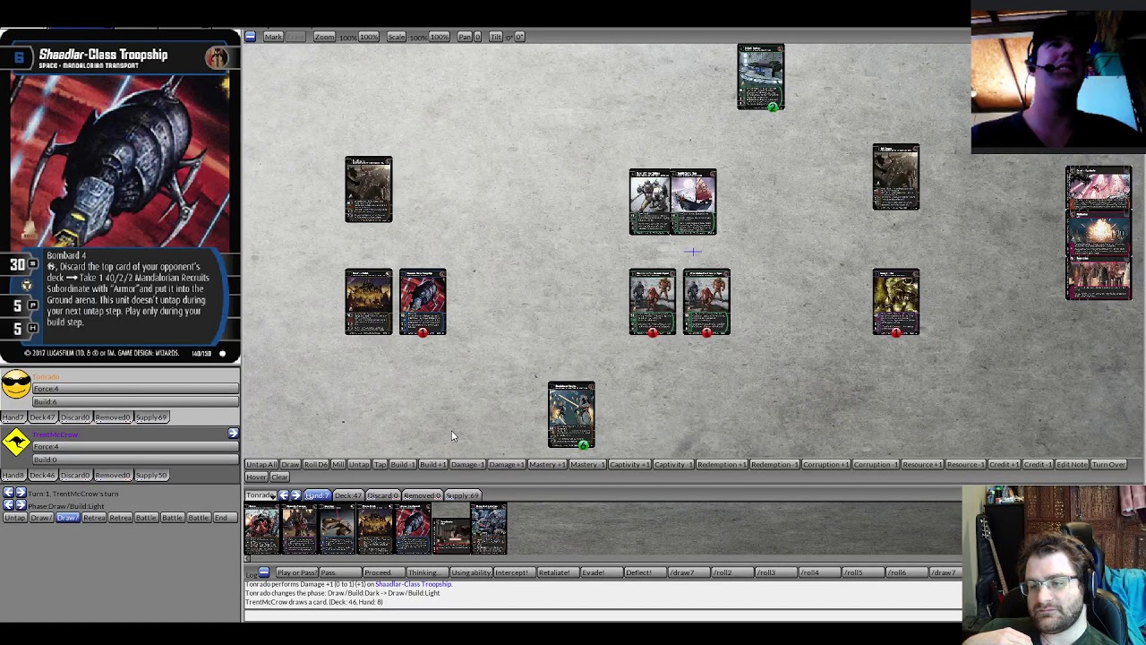 SWTCG Tournament Match against Trent McCrow!