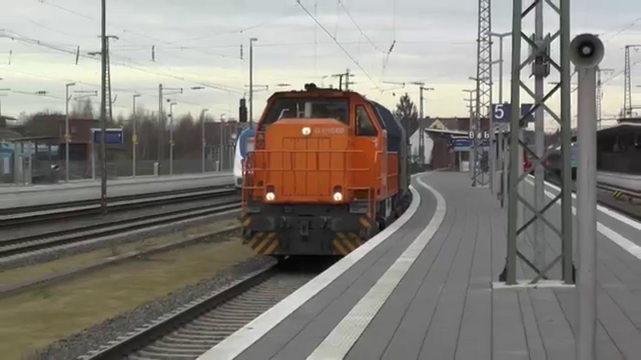 Rheine Hauptbahnhof - eine Stunde Betrieb noch mit DB - RE