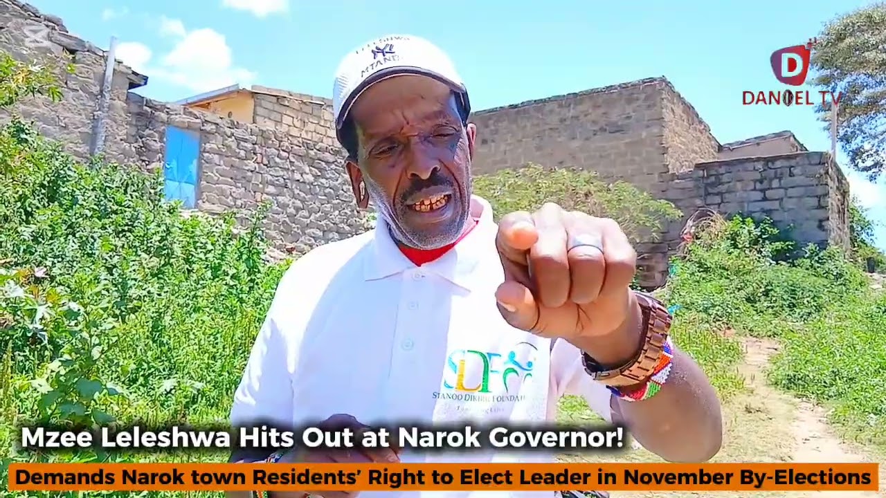 Mzee Leleshwa Hits Out at Narok Governor