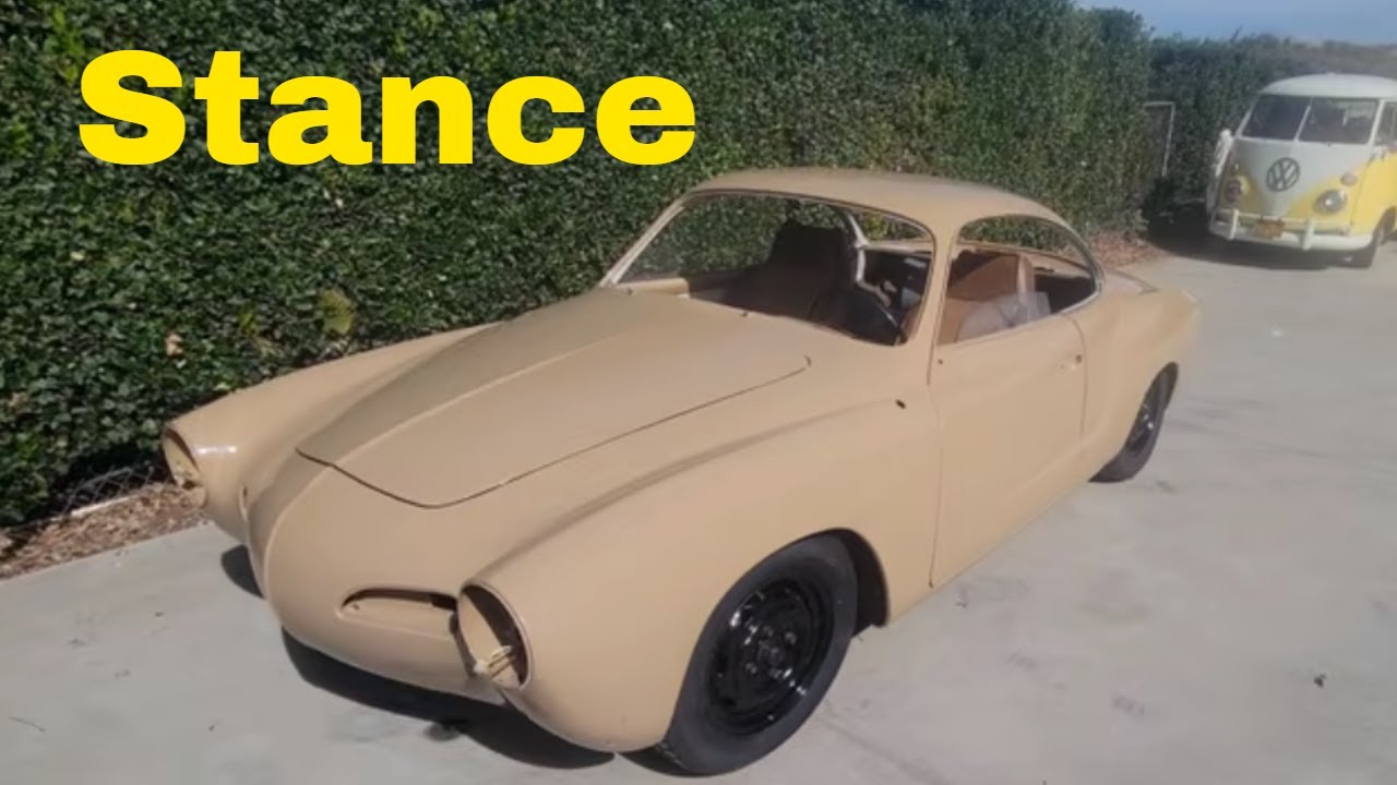 1968 Karmann Ghia Restoration – Stock Rear Height, Dropped Spindles & First Look Underneath