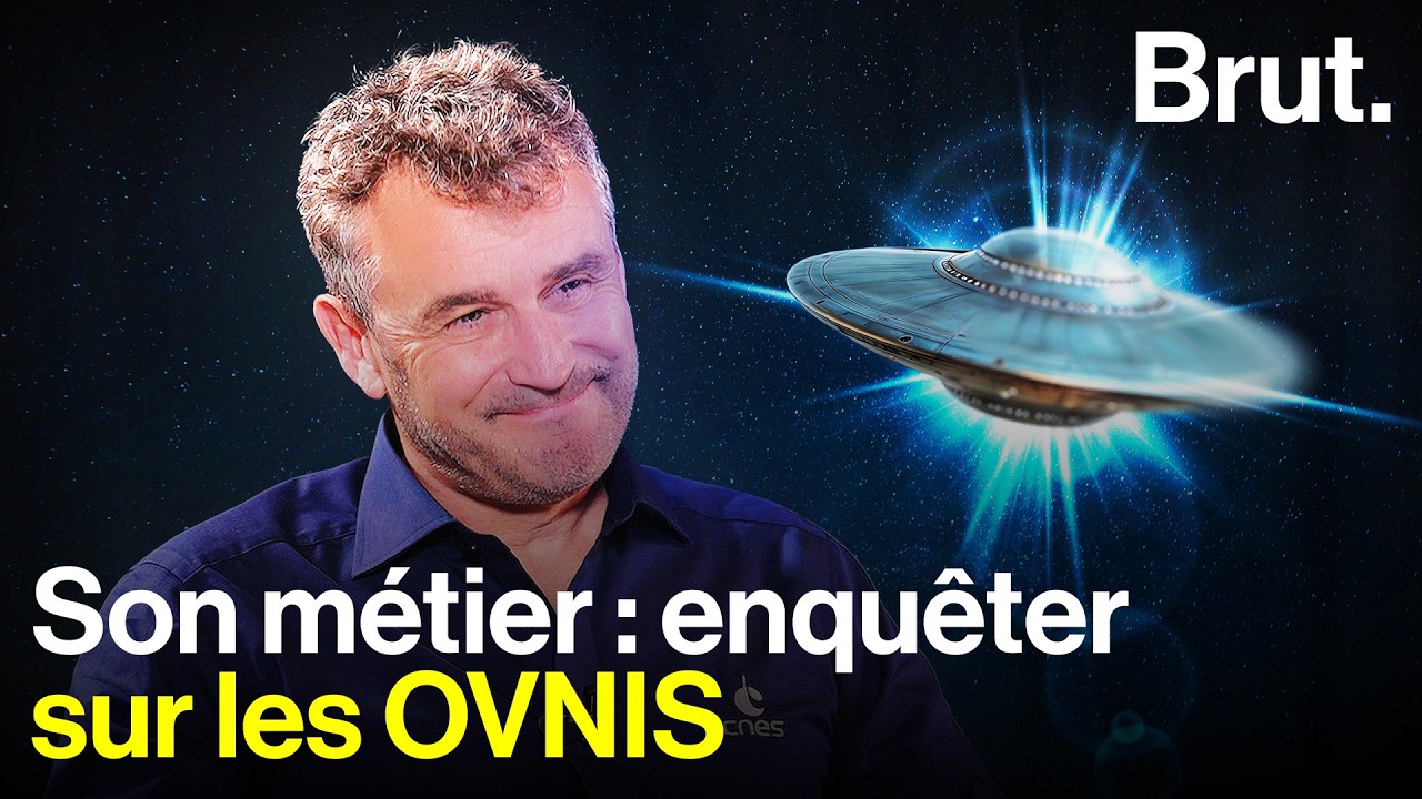 Enquêter sur les ovnis, c'est le métier de Frédéric Courtade