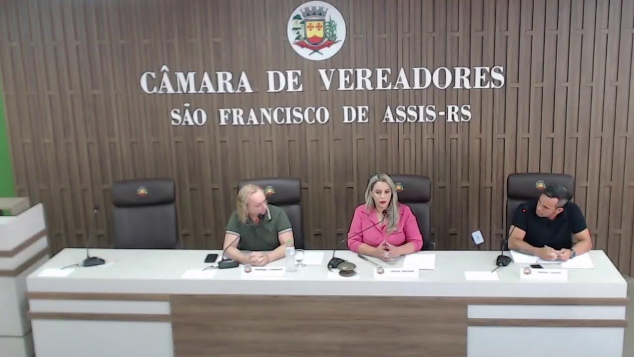 Reunião da Comissão de Legislação, Justiça e Redação final,  São Francisco de Assis.
