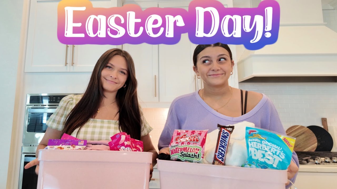Easter With The Family! What's In Our EASTER Baskets!