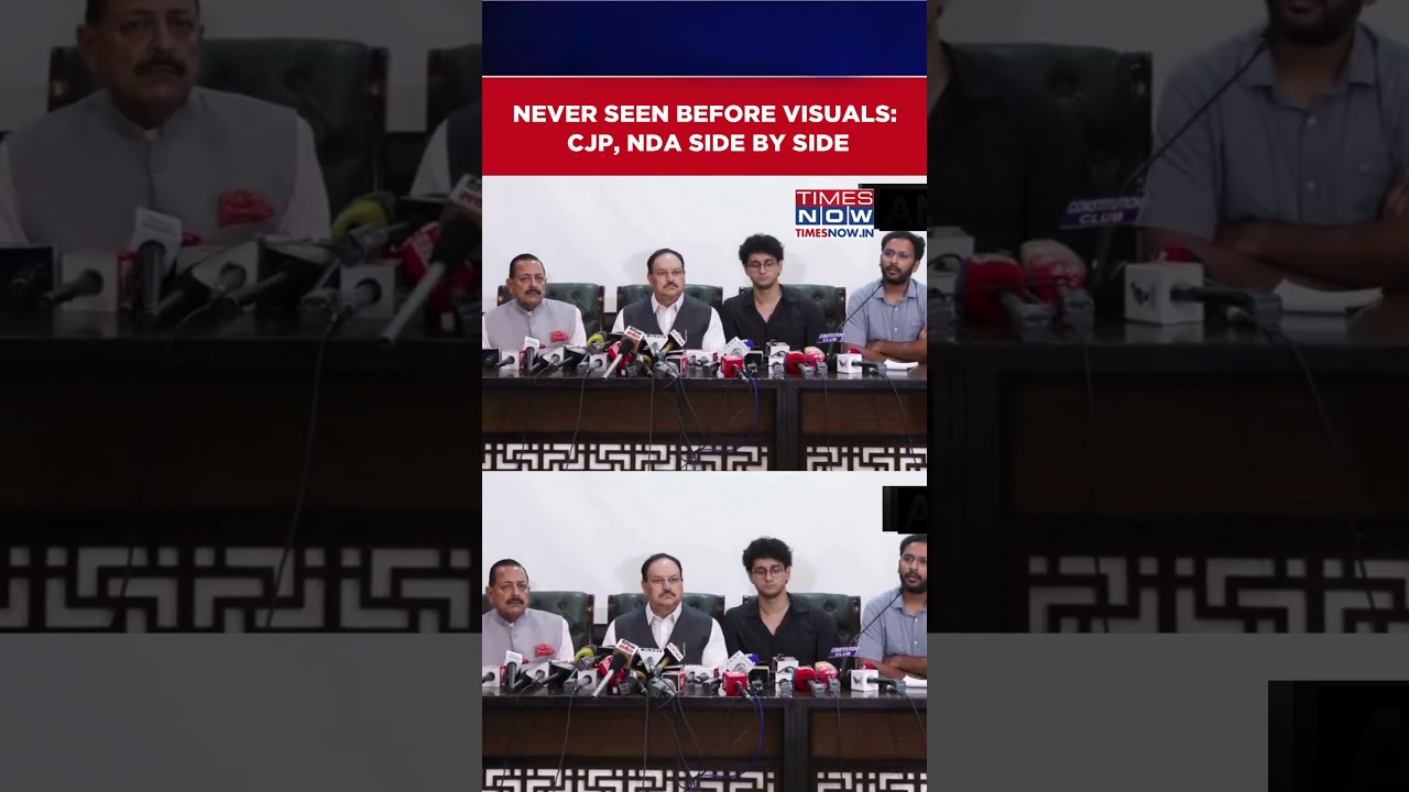 CJP-Modi Government's Joint Press Conference | CJP Protest News #shorts