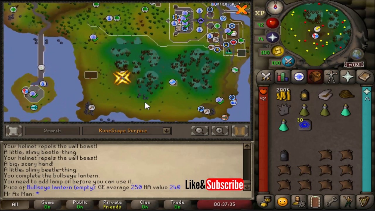 How to get to Cave Bugs in OSRS