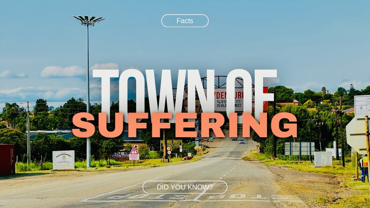 Town Of Suffering, Lydenburg South Africa. Could it be Clean? Alltime